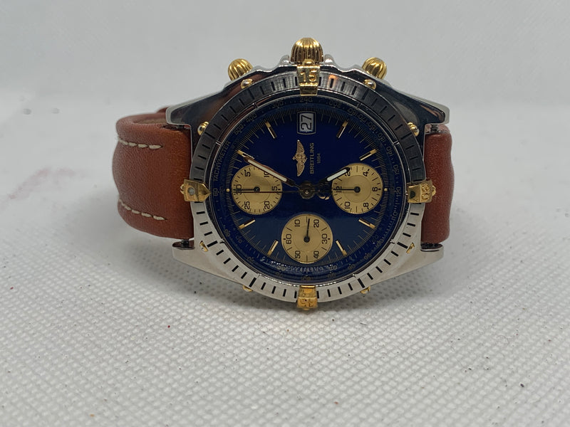 Breitling Chronomat B13047 Top Steel & Gold Chronograph