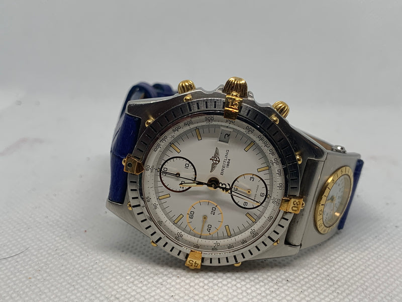 Breitling Chronomat B13047 Top Steel & Gold Chronograph