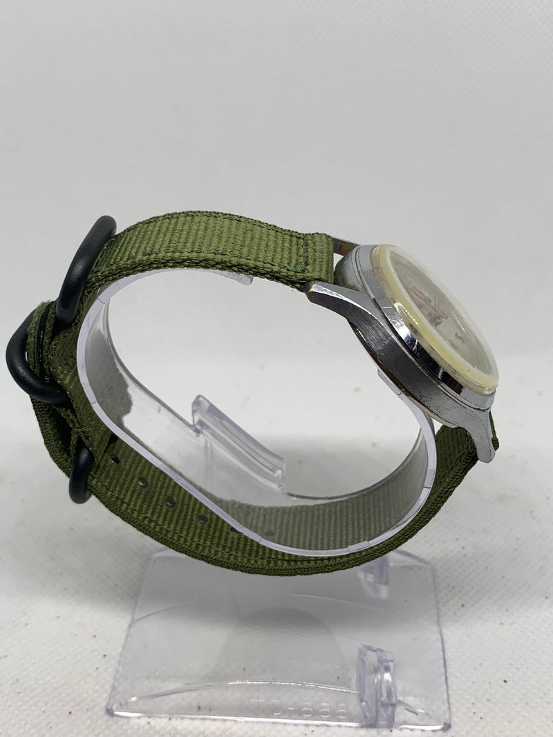 Breitling Top Time Chronograph Suisse Antimagnetique Vintage Military Watch