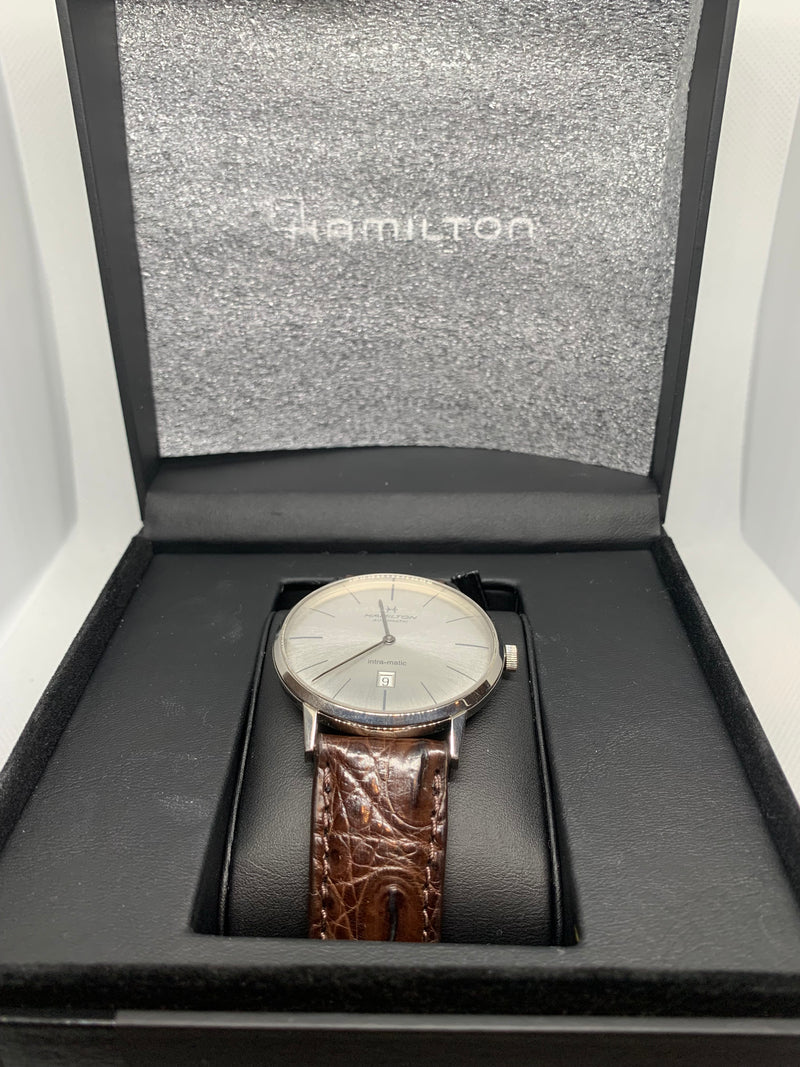 Hamilton Intra-Matic 42 mm H387550 automatic box & paper LIKE NEW