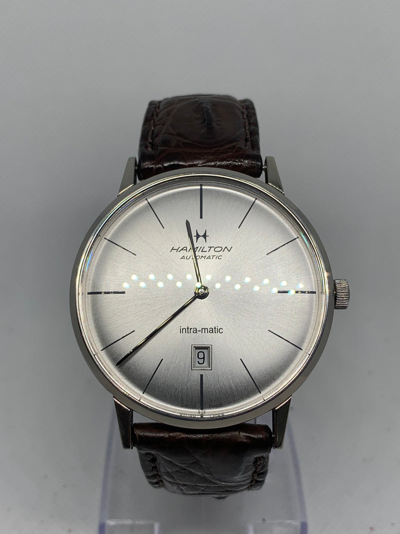 Hamilton Intra-Matic 42 mm H387550 automatic box & paper LIKE NEW