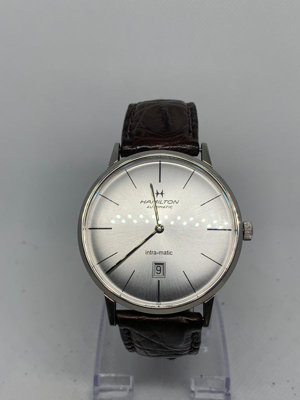 Hamilton Intra-Matic 42 mm H387550 automatic box & paper LIKE NEW