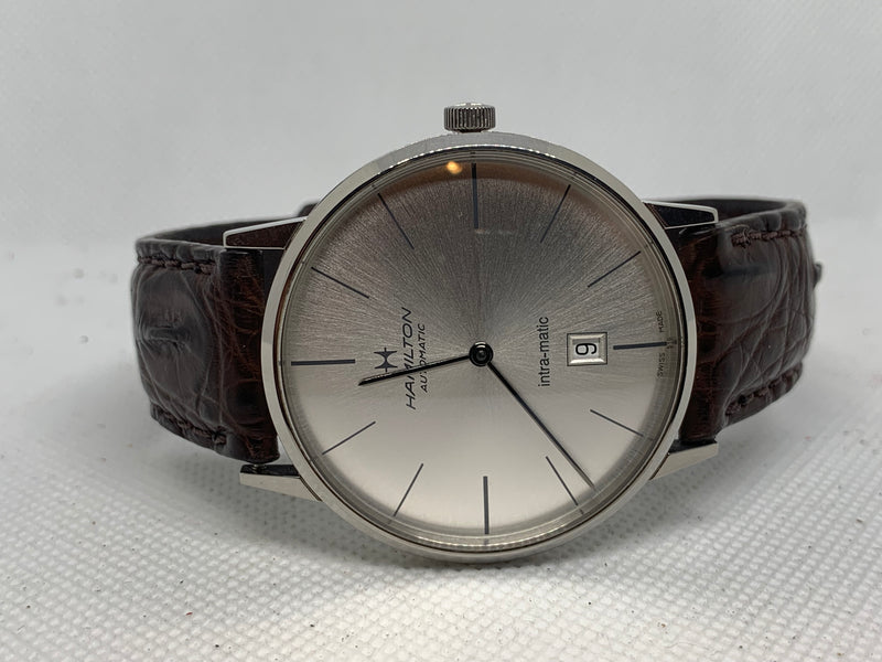 Hamilton Intra-Matic 42 mm H387550 automatic box & paper LIKE NEW