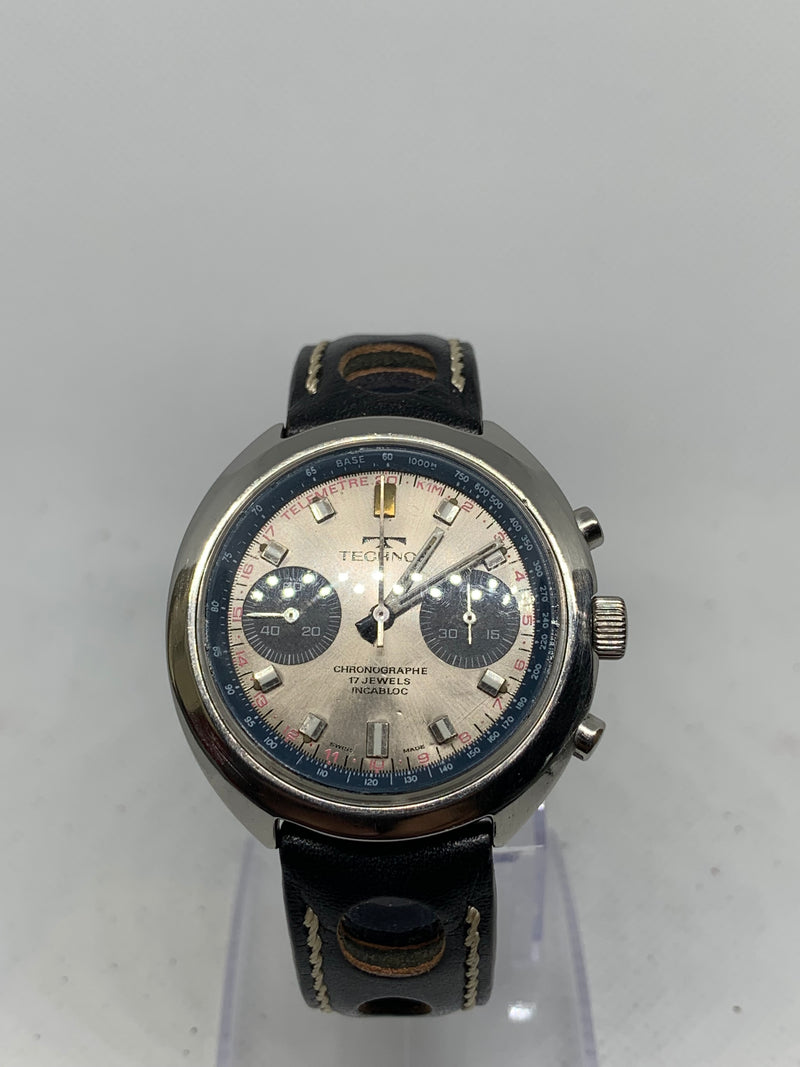 Technos Rare Vintage Chronograph Valjoux 7733