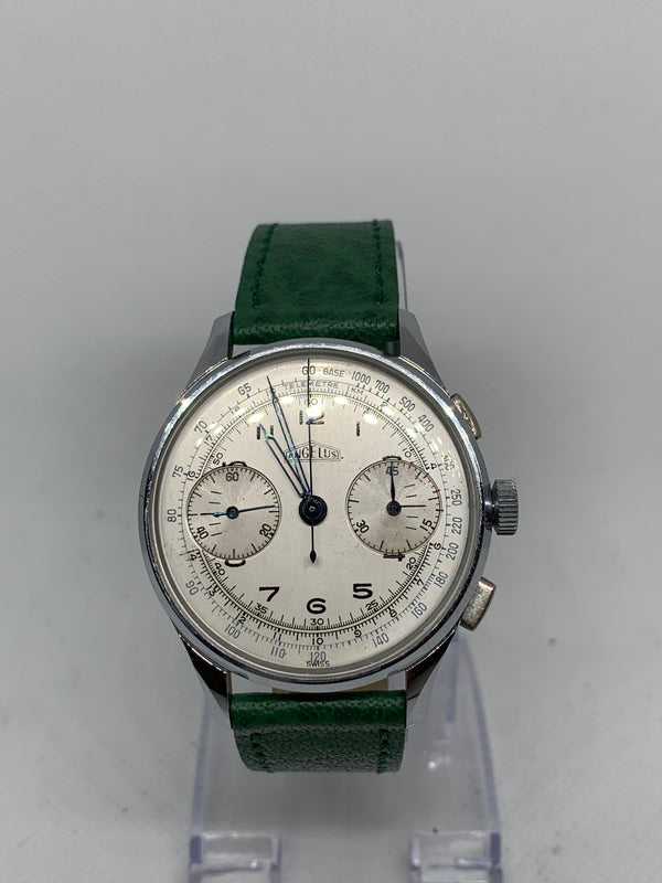 Angelus Chronograph 1940s Mint Cal 215 column wheel