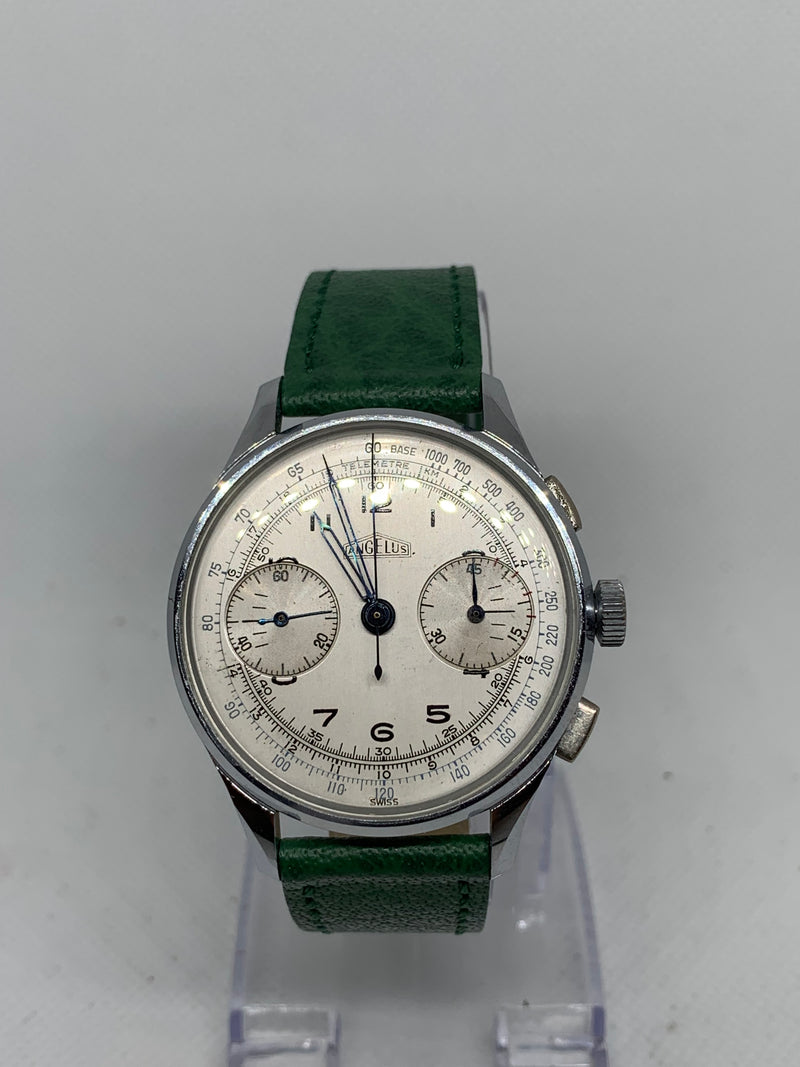 Angelus Chronograph 1940s Mint Cal 215 column wheel