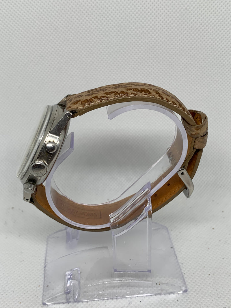 Wyler chronograph Valjoux 23 Silver dial 1960’s