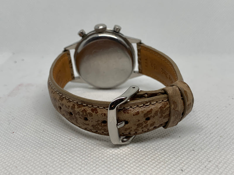 Wyler chronograph Valjoux 23 Silver dial 1960’s