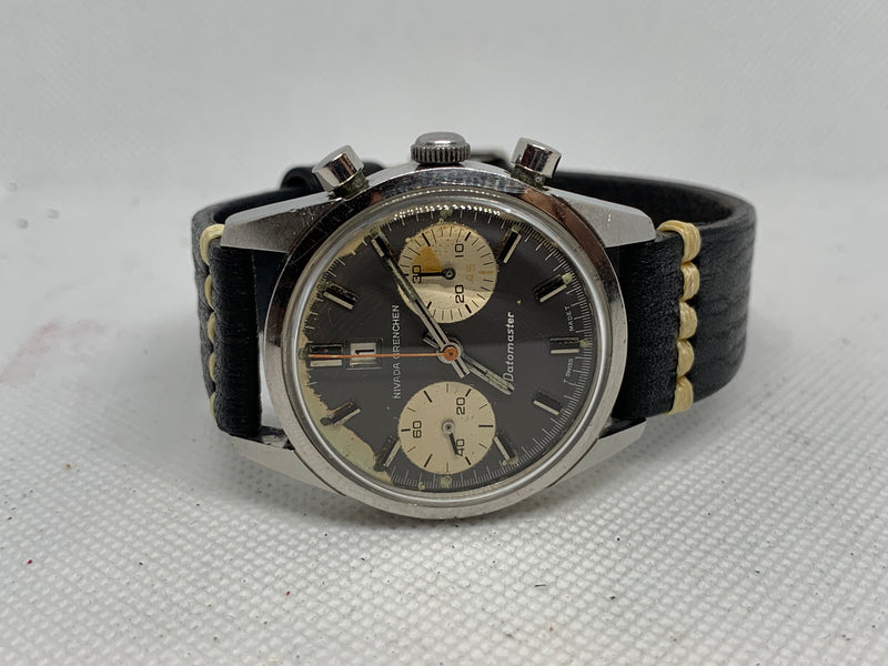Nivada Grenchen Datomaster 3423 Vintage Chronograph
