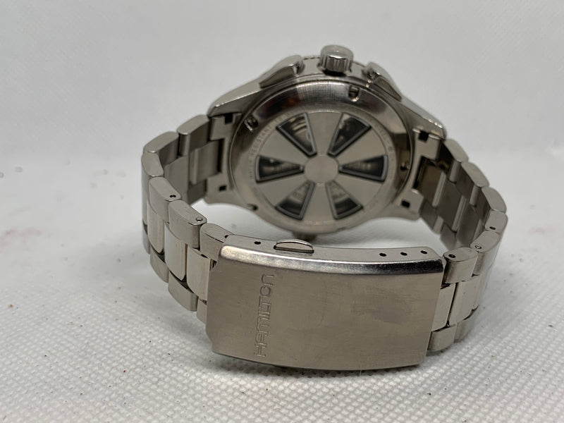 Hamilton Khaki X-Patrol Aviation X-Patrol Chronograph Automatic Stainless Steel Men's Watch H765660