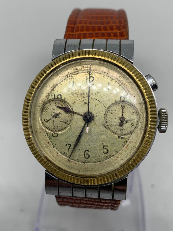 Vulcain Monopusher vintage Chronograph