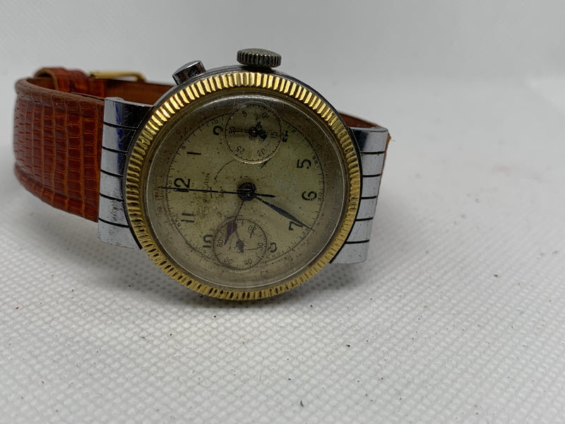 Vulcain Monopusher vintage Chronograph