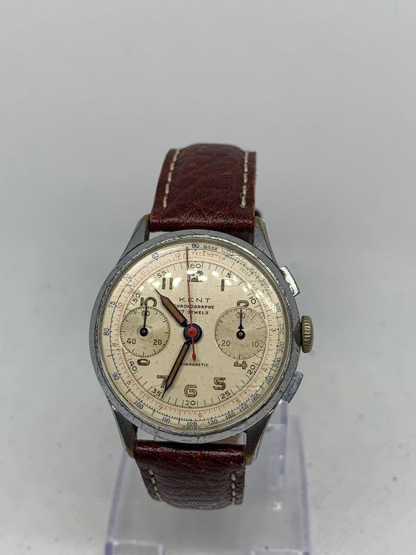 Kent Incabloc GP Chronograph Watch