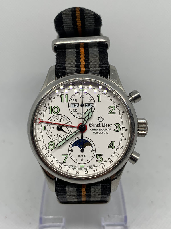 Ernst Benz Chronolunar Automatic Chronograph Watch