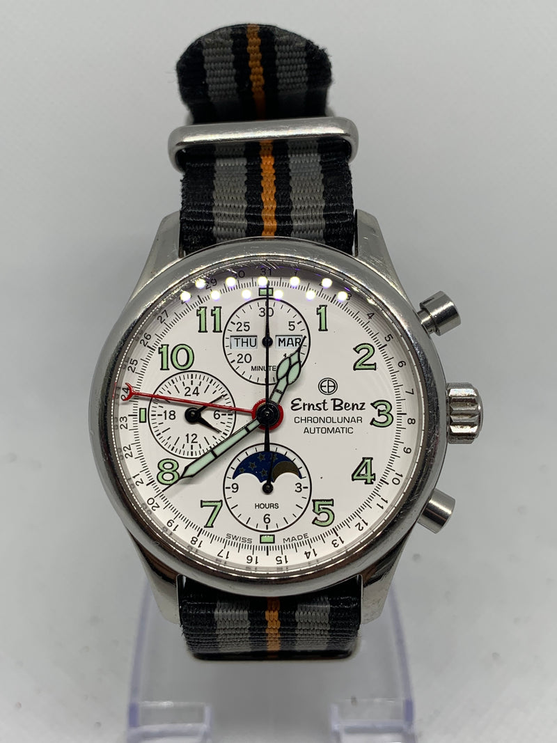 Ernst Benz Chronolunar Automatic Chronograph Watch
