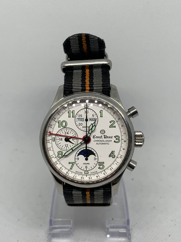 Ernst Benz Chronolunar Automatic Chronograph Watch