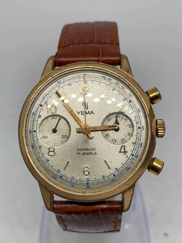 Yema Chronograph Valjoux 7730 Rallygraf