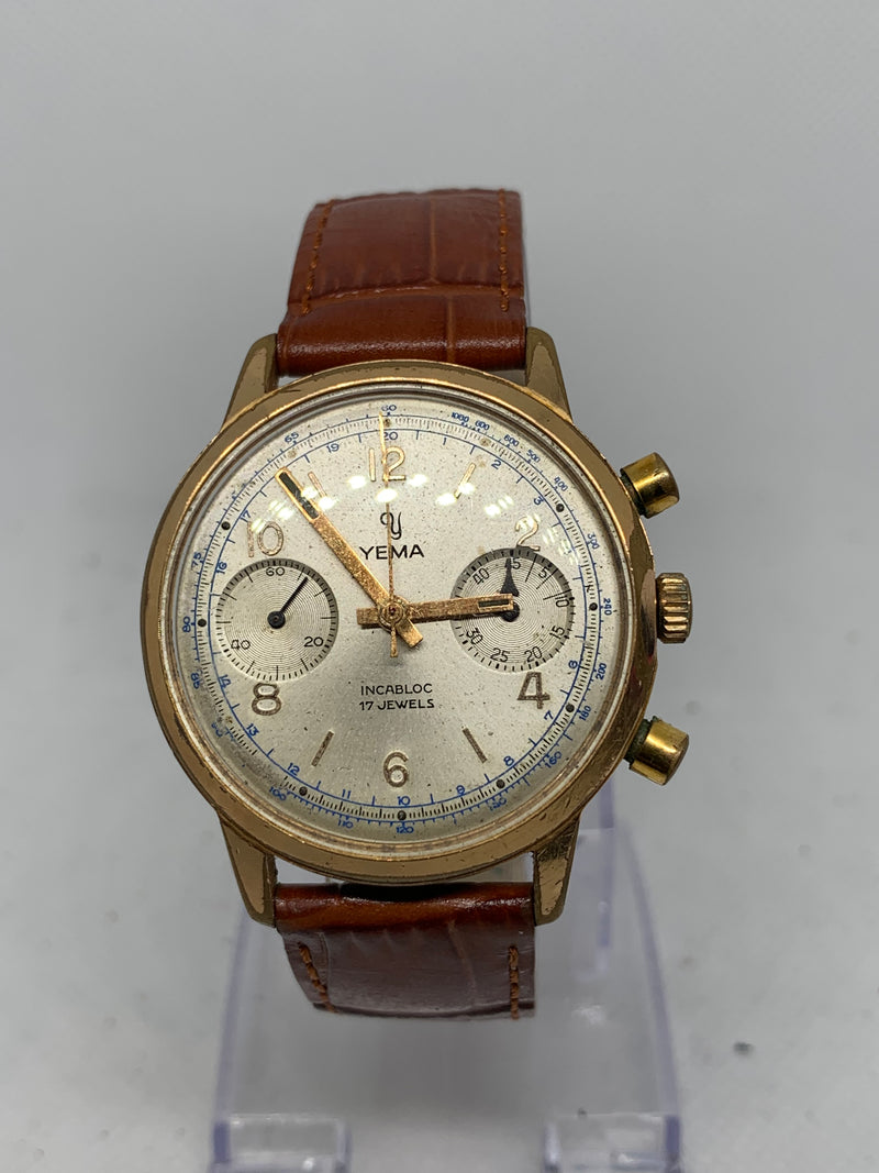 Yema Chronograph Valjoux 7730 Rallygraf