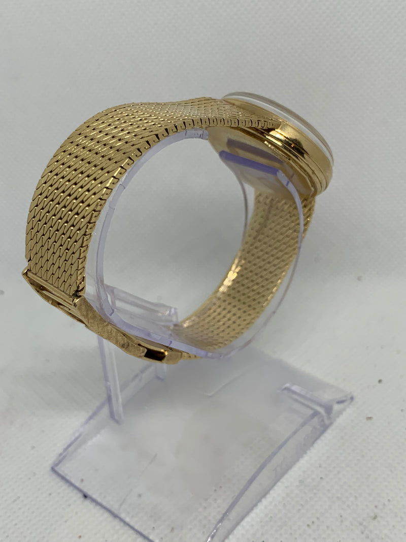 Movado Kingmatic Mens Vintage Kingmatic Sub-Sea 14k Solid Yellow Gold Automatic Bracelet Watch