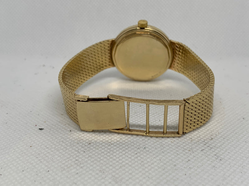 Movado Kingmatic Mens Vintage Kingmatic Sub-Sea 14k Solid Yellow Gold Automatic Bracelet Watch