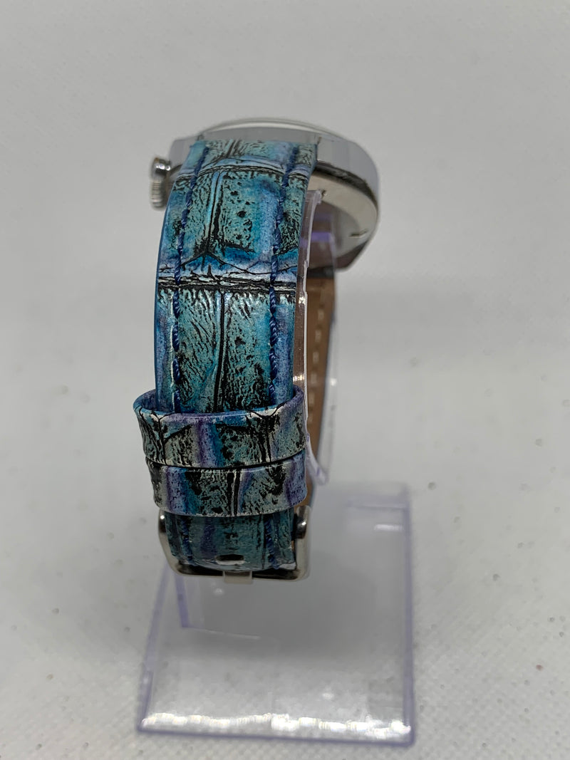 Kasper Valjoux 7733 Chronograph Blue Dial