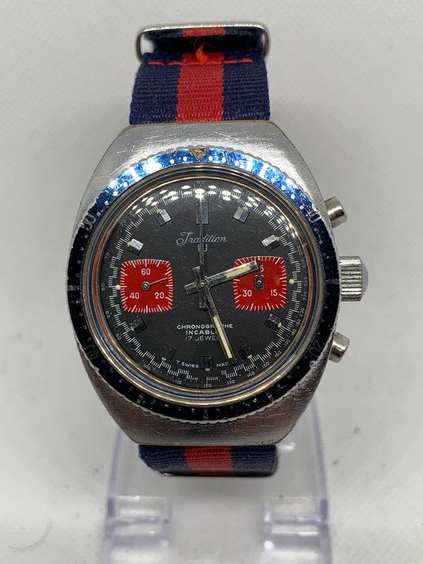 Tradition Chronograph Diver Valjoux 7733