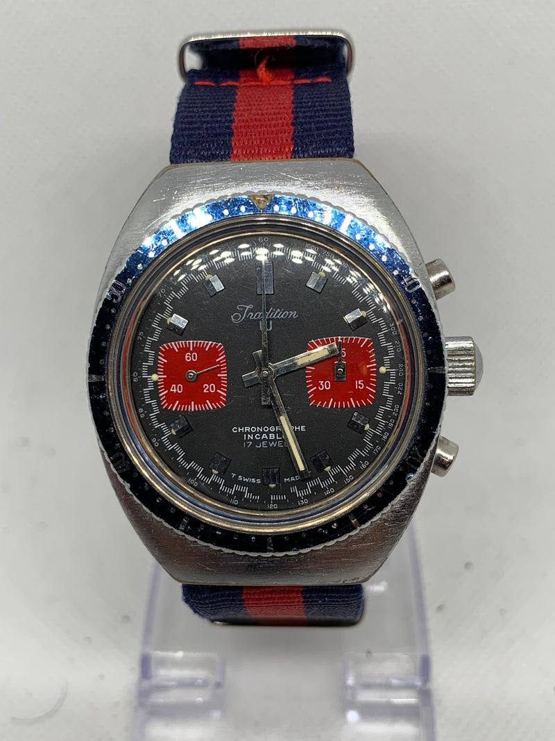 Tradition Chronograph Diver Valjoux 7733