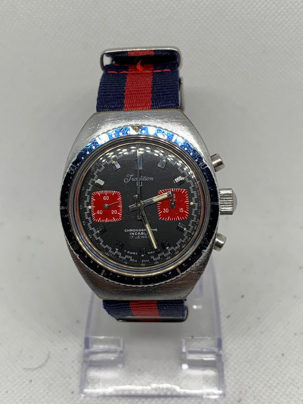 Tradition Chronograph Diver Valjoux 7733