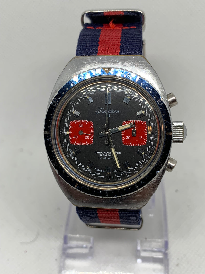 Tradition Chronograph Diver Valjoux 7733