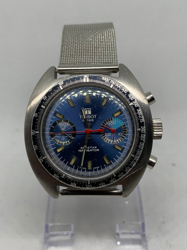 Tissot Seastar navigator seastar valjoux 7734 vintage chronograph 70s