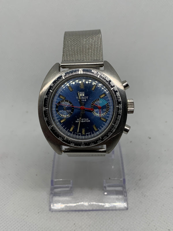 Tissot Seastar navigator seastar valjoux 7734 vintage chronograph 70s