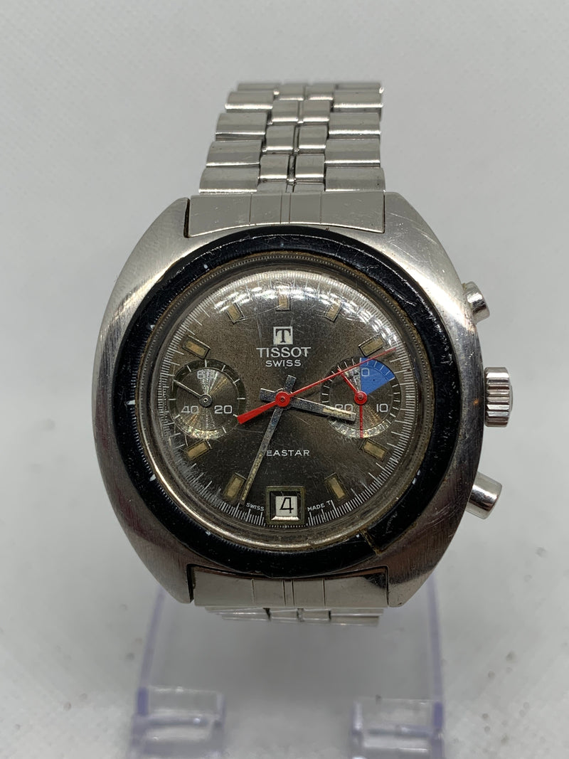 Tissot Seastar Navigator Chronograph 70s manual 40mm