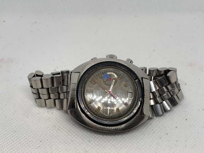 Tissot Seastar Navigator Chronograph 70s manual 40mm