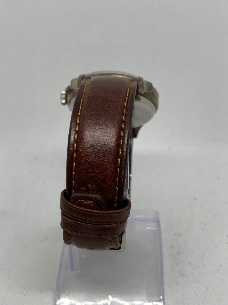 Baume & Mercier Geneve Vintage Chronograph Watch Antimagnetic 17 Jewels 39mm Swiss Made