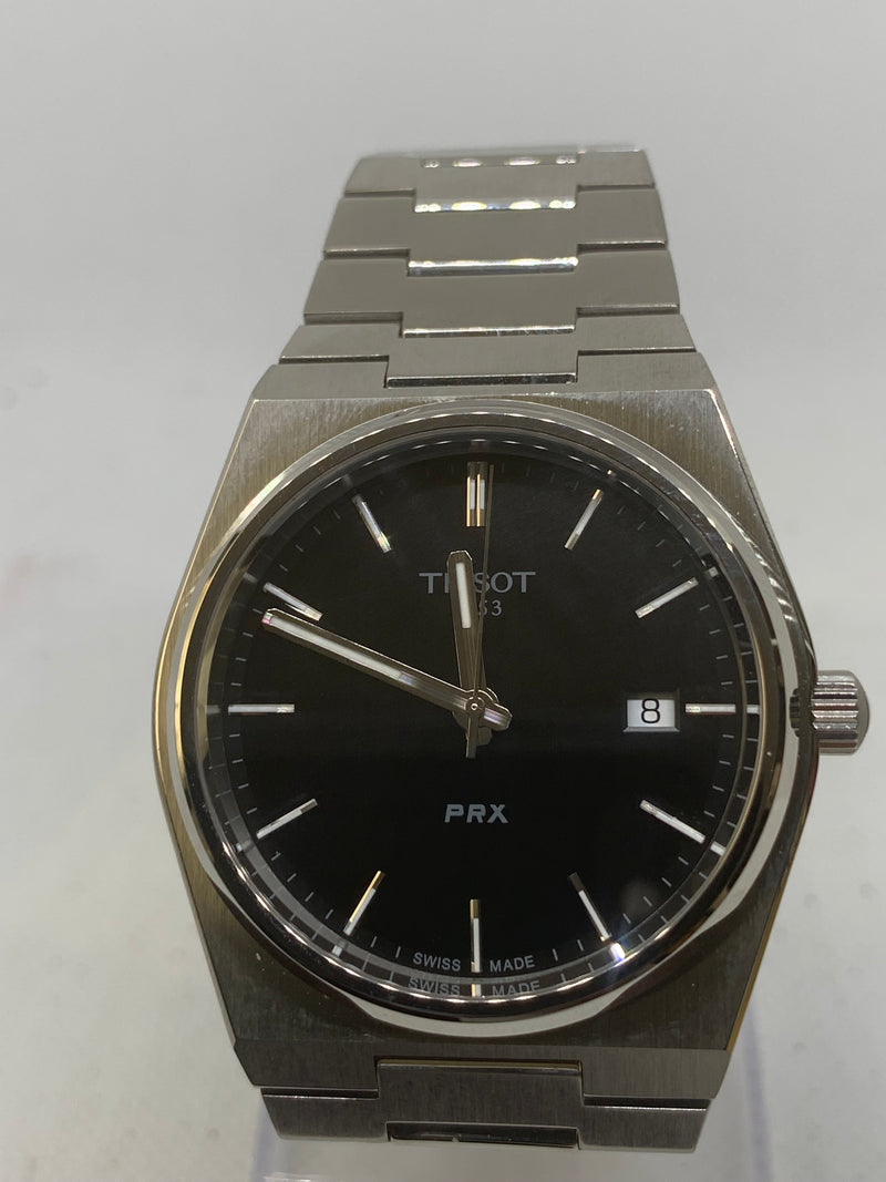 Tissot PRX T137.410.11.051.00 40 mm Steel Black Dial Swiss Men's Watch