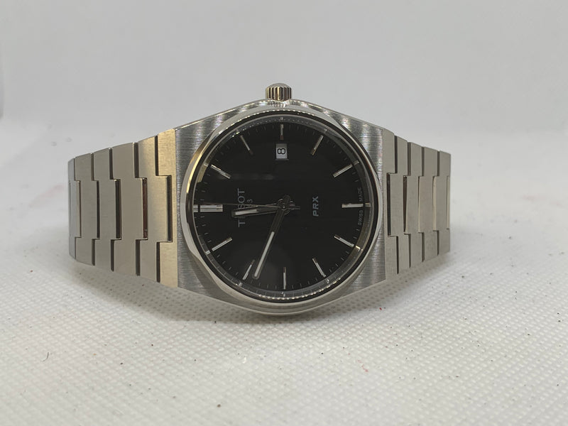 Tissot PRX T137.410.11.051.00 40 mm Steel Black Dial Swiss Men's Watch