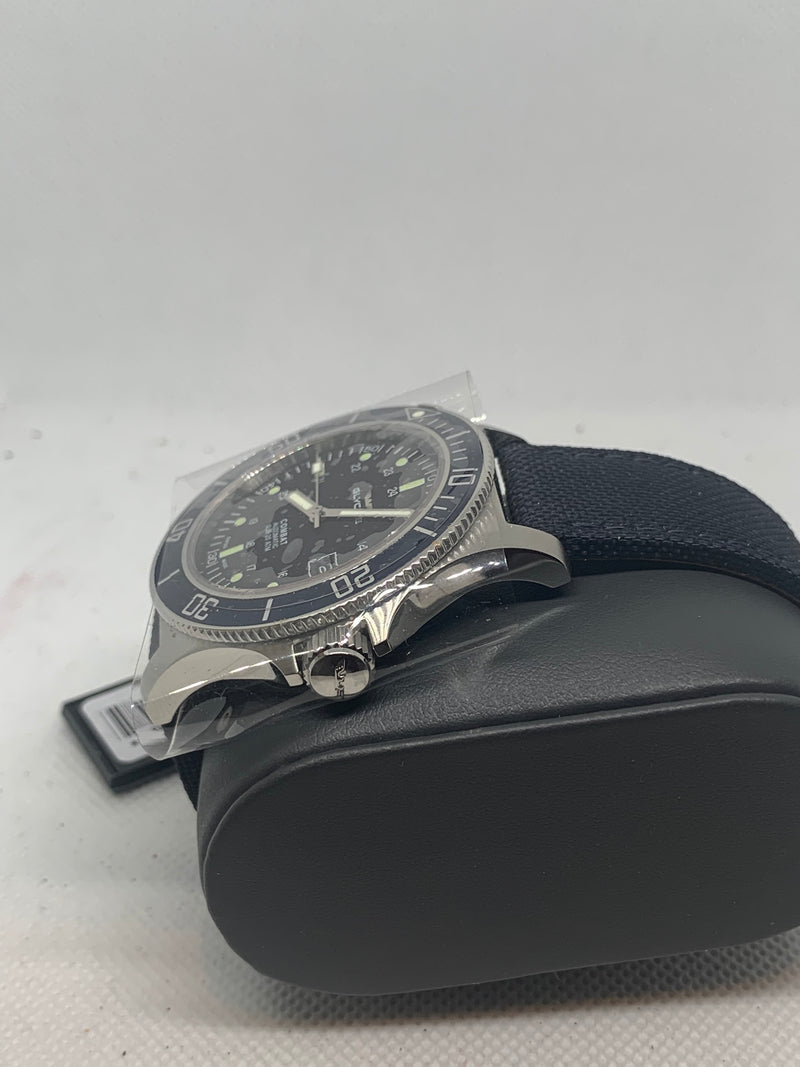 Glycine Combat SUB 42 Automatic Black Men's Watch Unworn Full Set