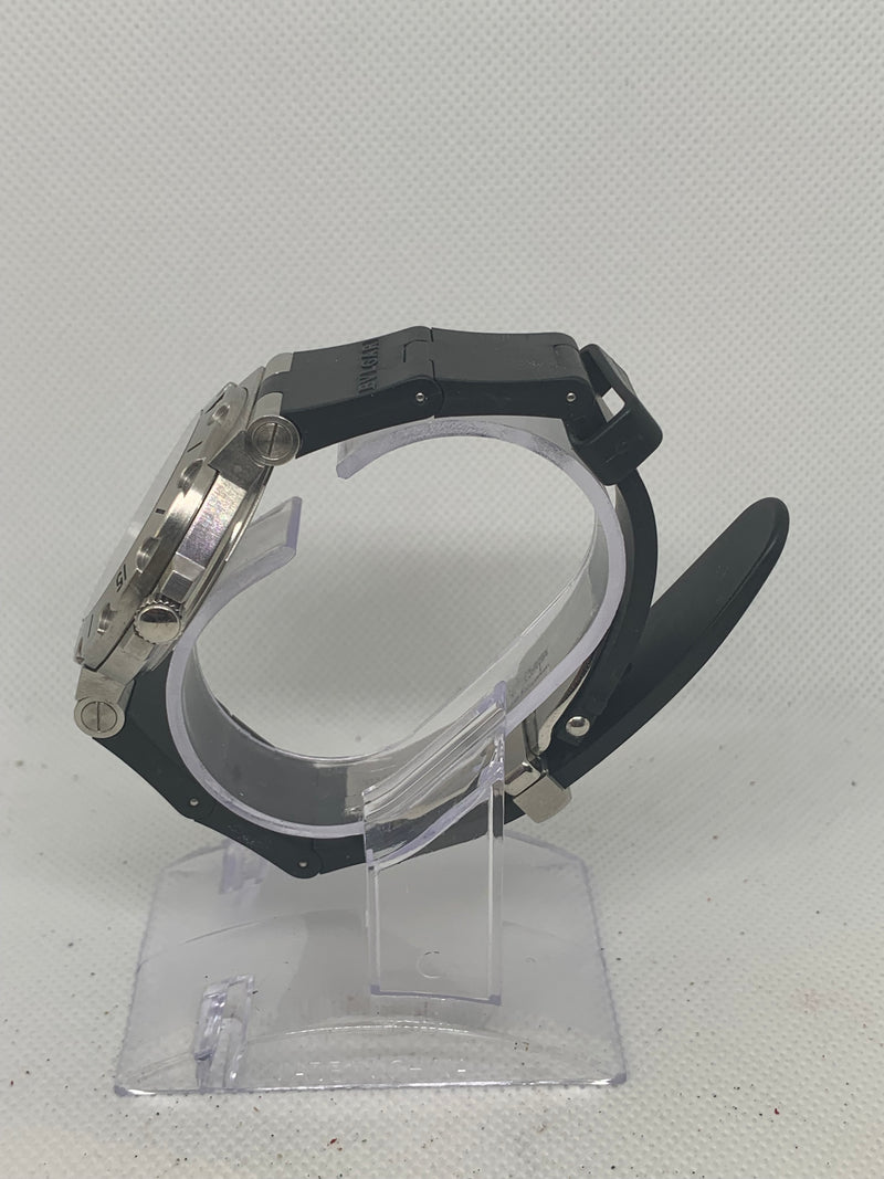 Bulgari Diagono Scuba 200M Automatic Chronometer Black Dial Black Rubber Strap SD 38 S