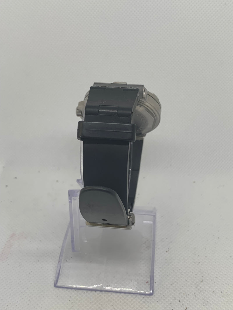 Bulgari Diagono Scuba 200M Automatic Chronometer Black Dial Black Rubber Strap SD 38 S