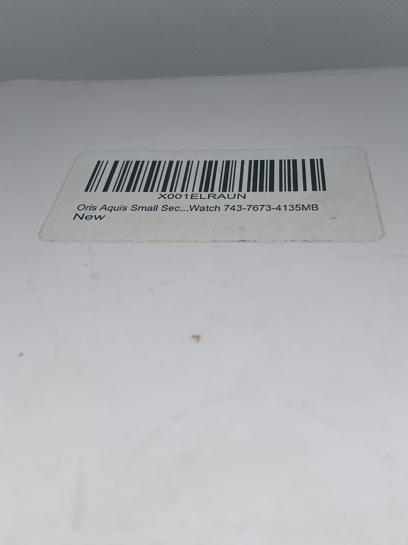 Oris Aquis Small Second Date Full Set