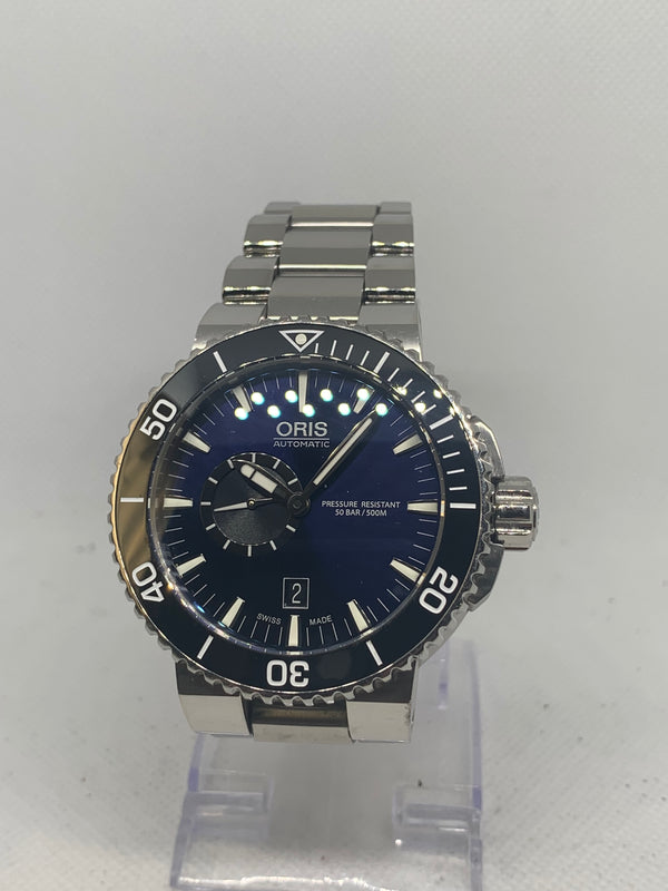 Oris Aquis Small Second Date Full Set