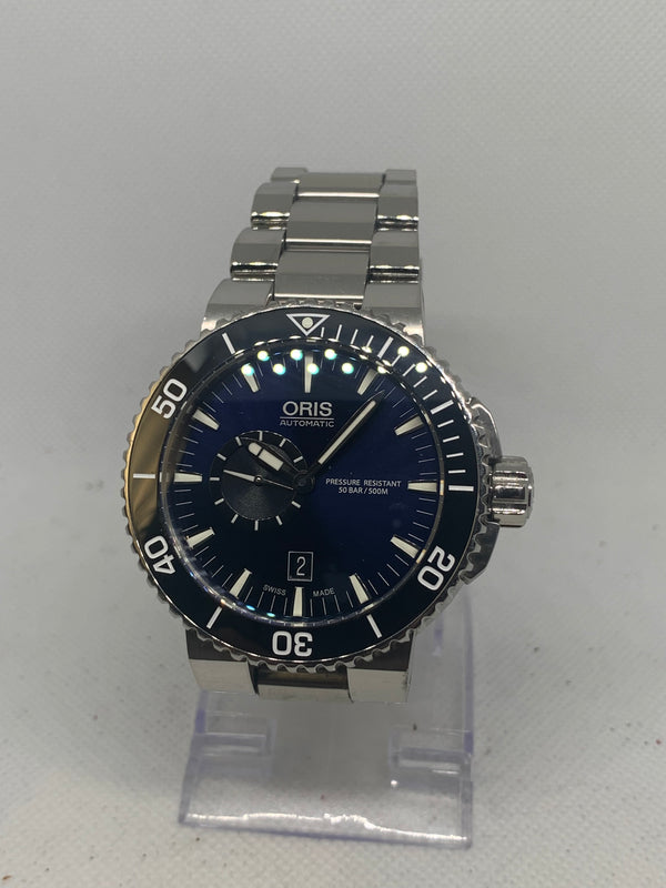Oris Aquis Small Second Date Full Set