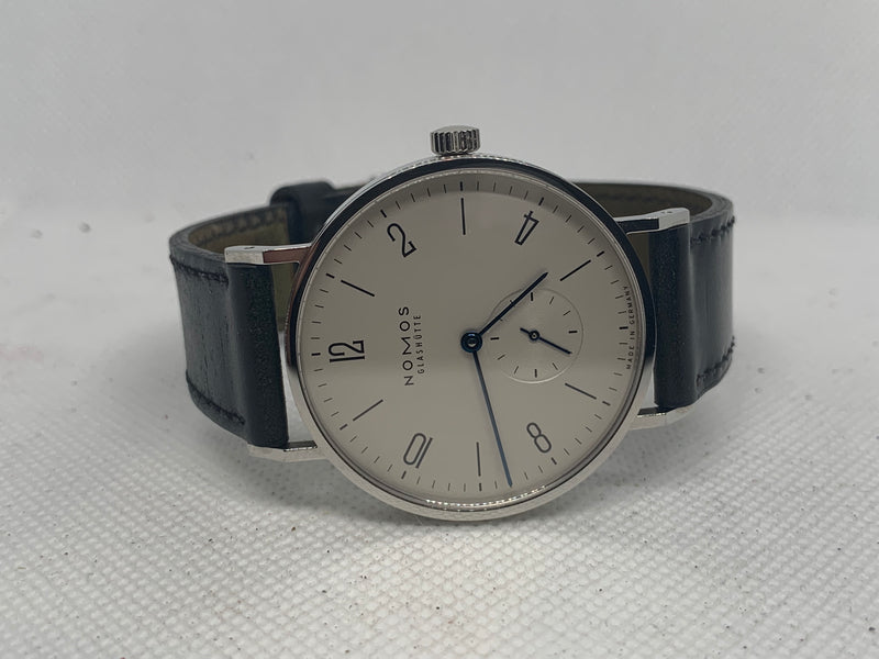 NOMOS Tangente 38 Glashutte Tangente 38 37.5mm Sapphire Crystal Back
