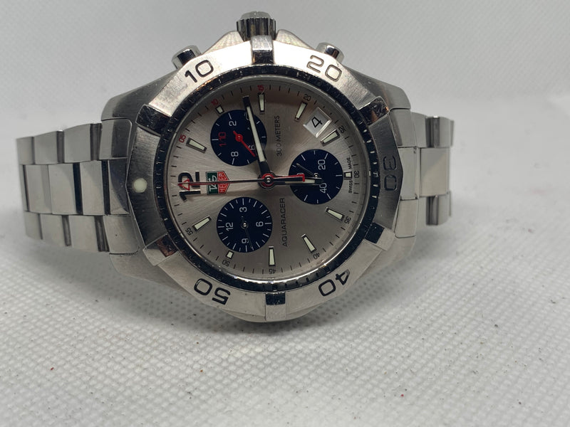 TAG Heuer Aquaracer CAF1111 41mm Stainless Steel Watch