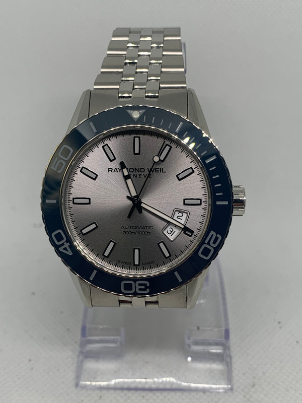 Raymond Weil Freelancer Mens Diver Watch Date Freelancer Automatic