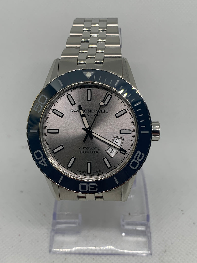 Raymond Weil Freelancer Mens Diver Watch Date Freelancer Automatic