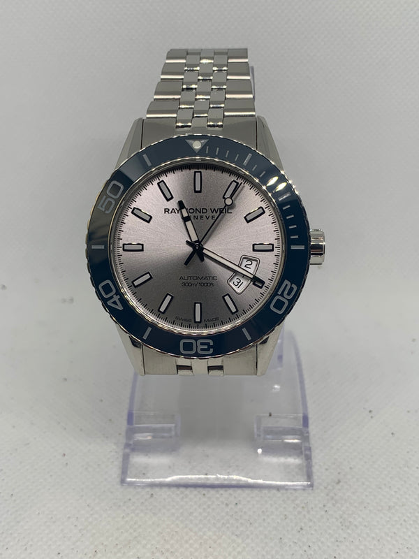 Raymond Weil Freelancer Mens Diver Watch Date Freelancer Automatic
