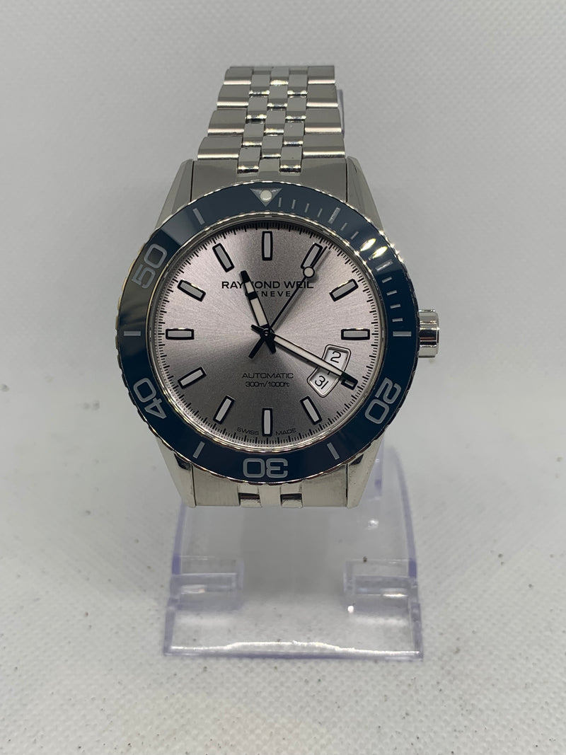 Raymond Weil Freelancer Mens Diver Watch Date Freelancer Automatic