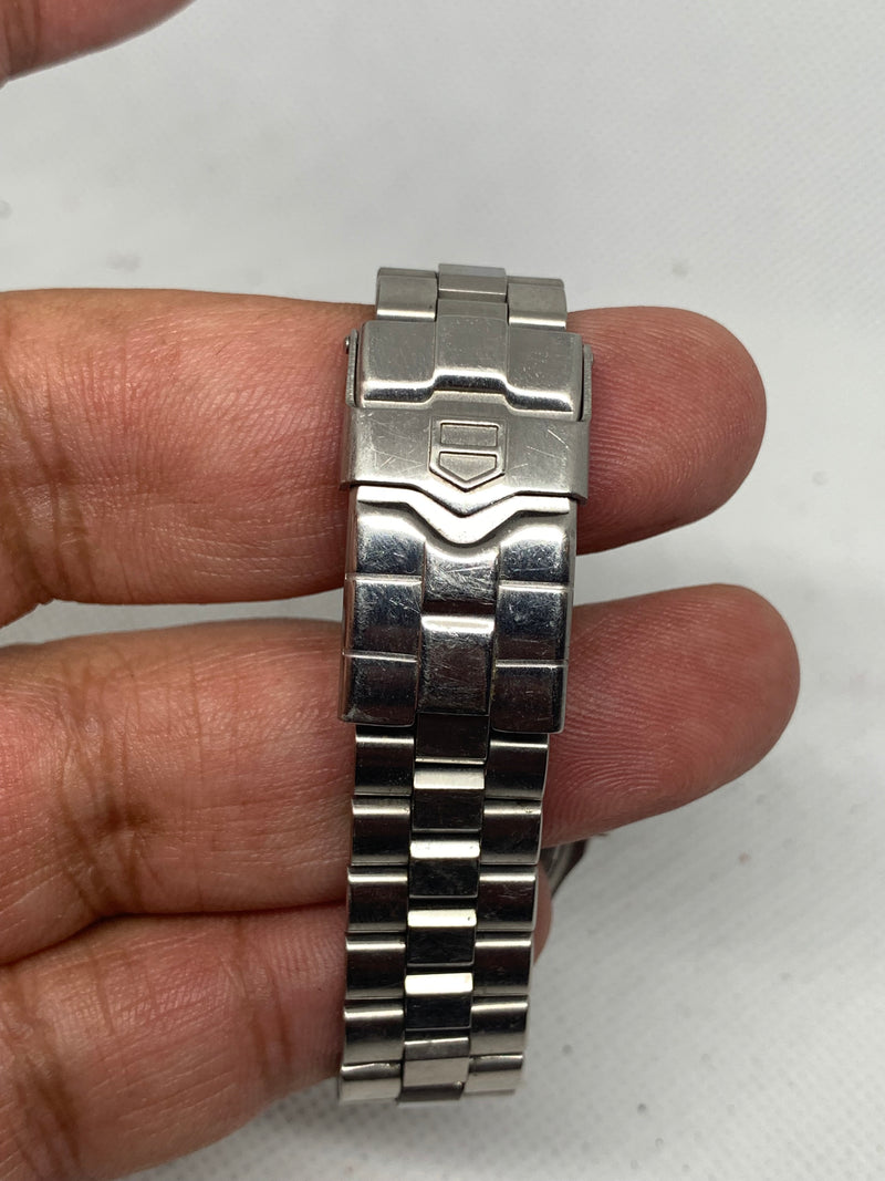 TAG Heuer 2000 Vintage 962.215 Ladies 30mm Silver/Grey Dial with Date
