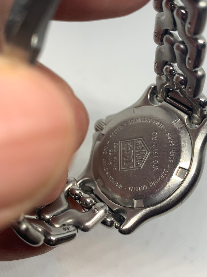 TAG Heuer WG1312-0 Quartz White Dial Stainless Steel Women's Watch